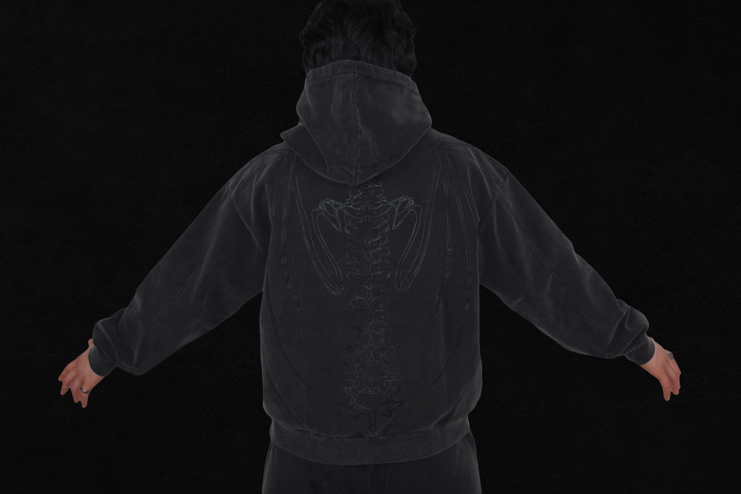 Vertebrae Hoodie